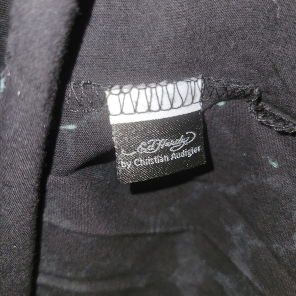 Ed Hardy Women's Long Sleeve Top Size Large  MADE IN USA - Picture 7 of 10